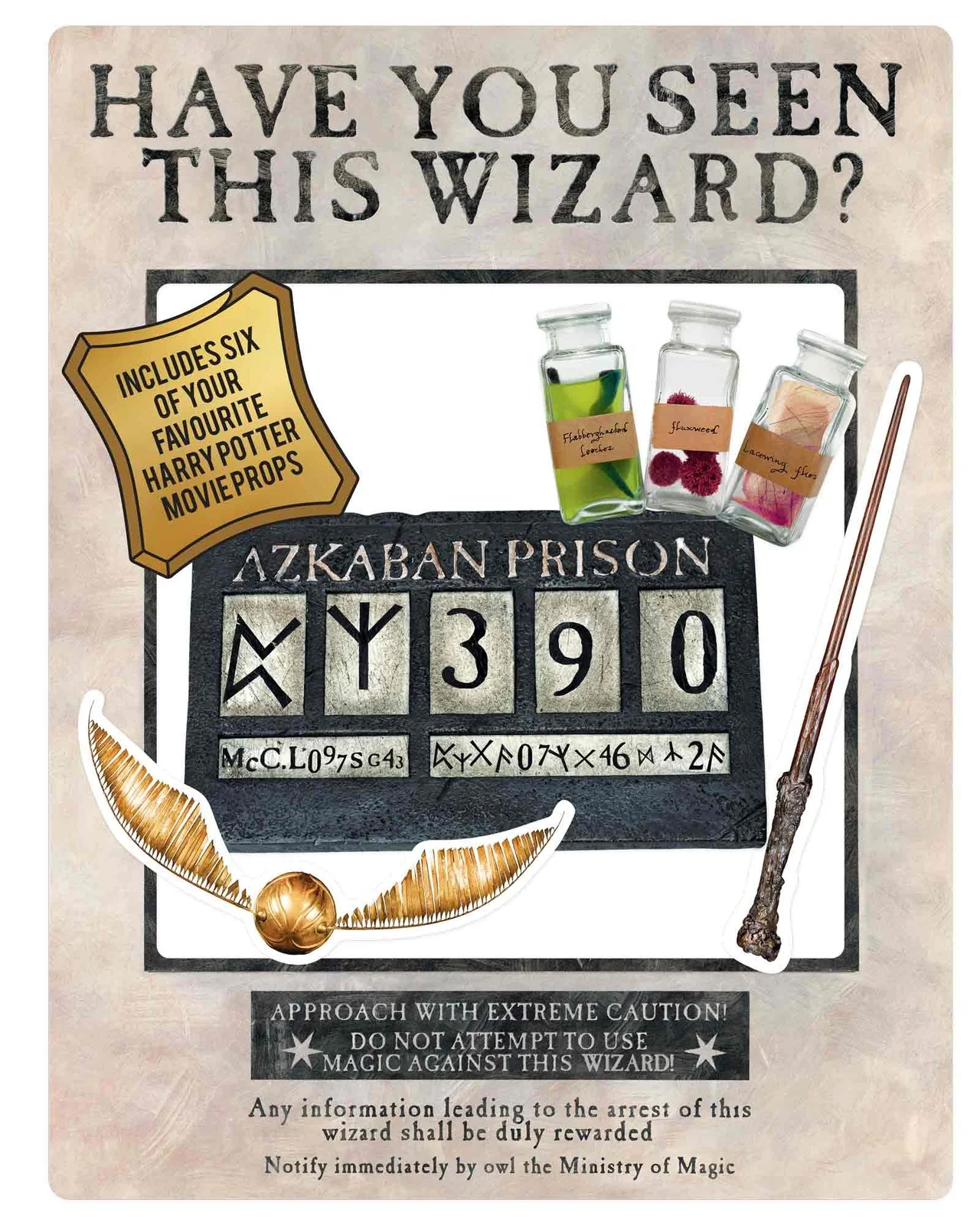 Harry Potter Have you see this Wizard Cardboard White Selfie Photo Frame, изображение 2