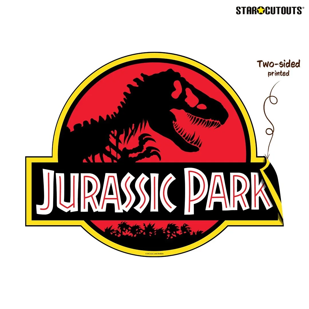 Jurassic World Logo Badges Decoration Pack of 6 Each 30cm x 40cm, изображение 4