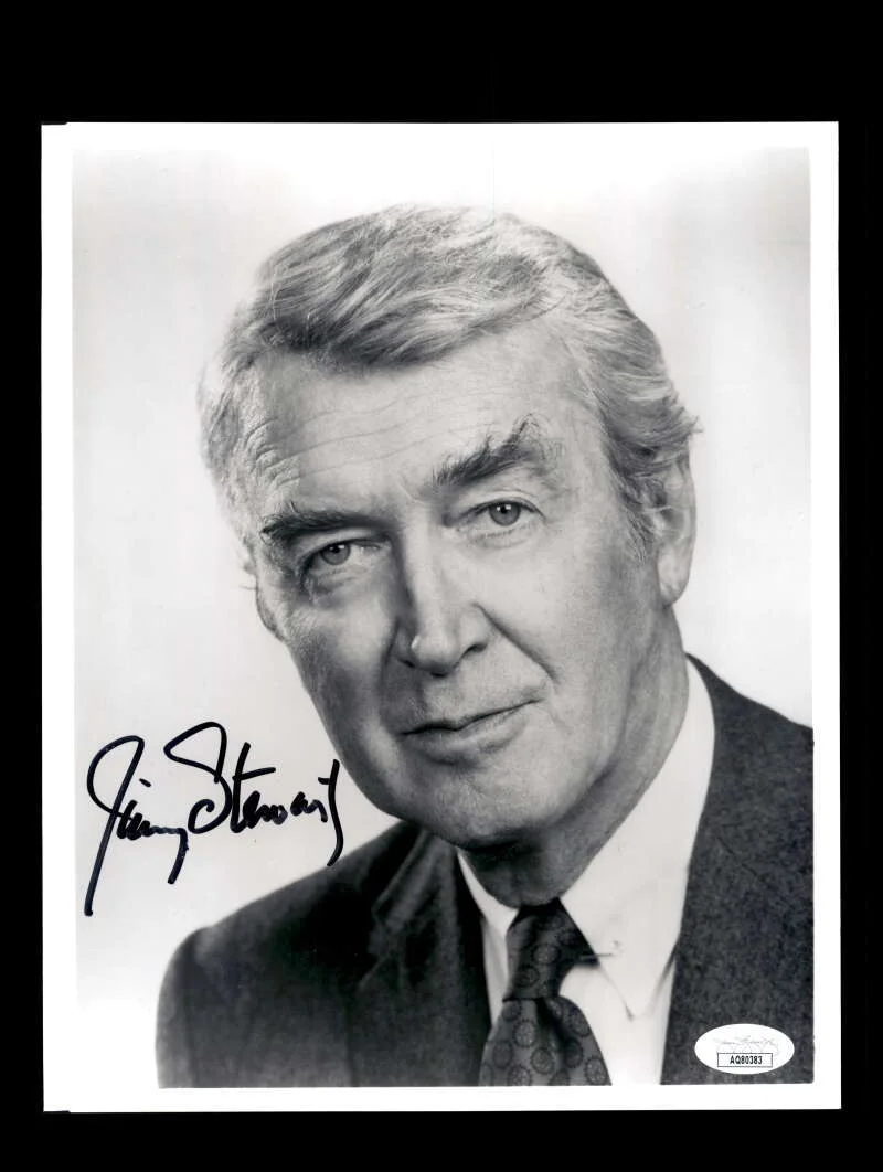 James Jimmy Stewart — James Jimmy Stewart JSA Coa Signed 8x10 Photo Autograph 1