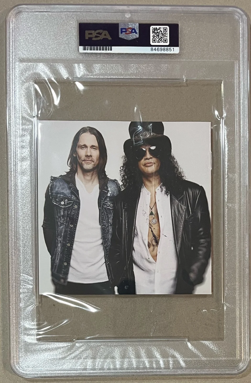 SLASH Signed Autographed CD Cover PSA/DNA Encapsulated Guns N' Roses Guitarist, image 2