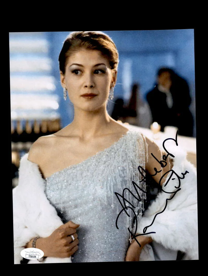 Rosamond Pike — Rosamond Pike JSA Coa Signed 8x10 Photo Autograph