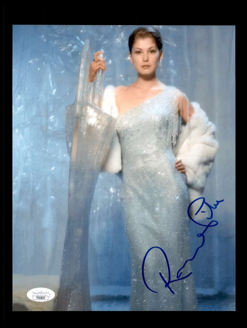 Rosamond Pike — Rosamond Pike JSA Certed Signed 8x10 Photo James Bond Autograph