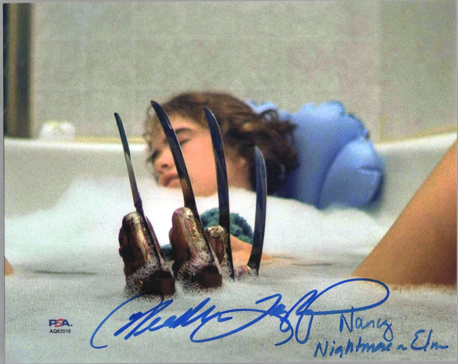 Heather Langenkamp — Heather Langenkamp "Nancy" Nightmare on Elm Street Signed 8x10 Photo PSA DNA *18