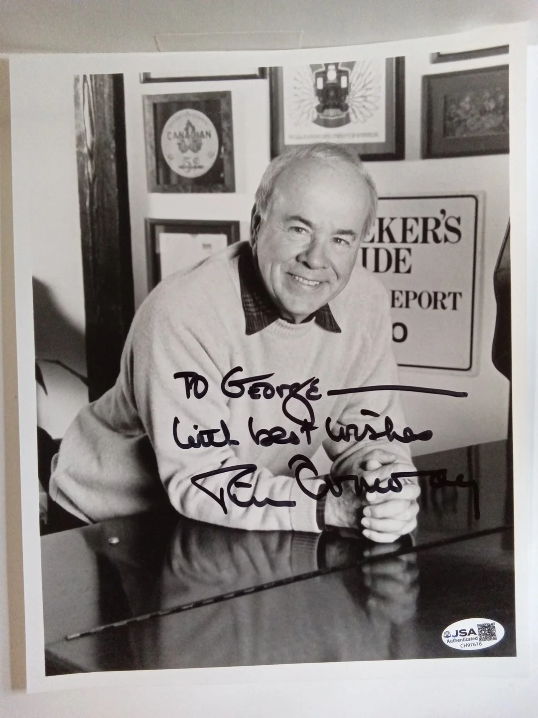 Tim Conway Signed 8x10 Photo JSA- The Carol Burnett Show Legend, изображение 2