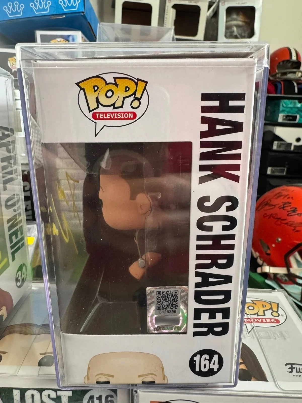 Dean Norris — Dean Norris signed Hank Schrader Breaking Bad Funko Pop! Offical Pix COA, изображение 2