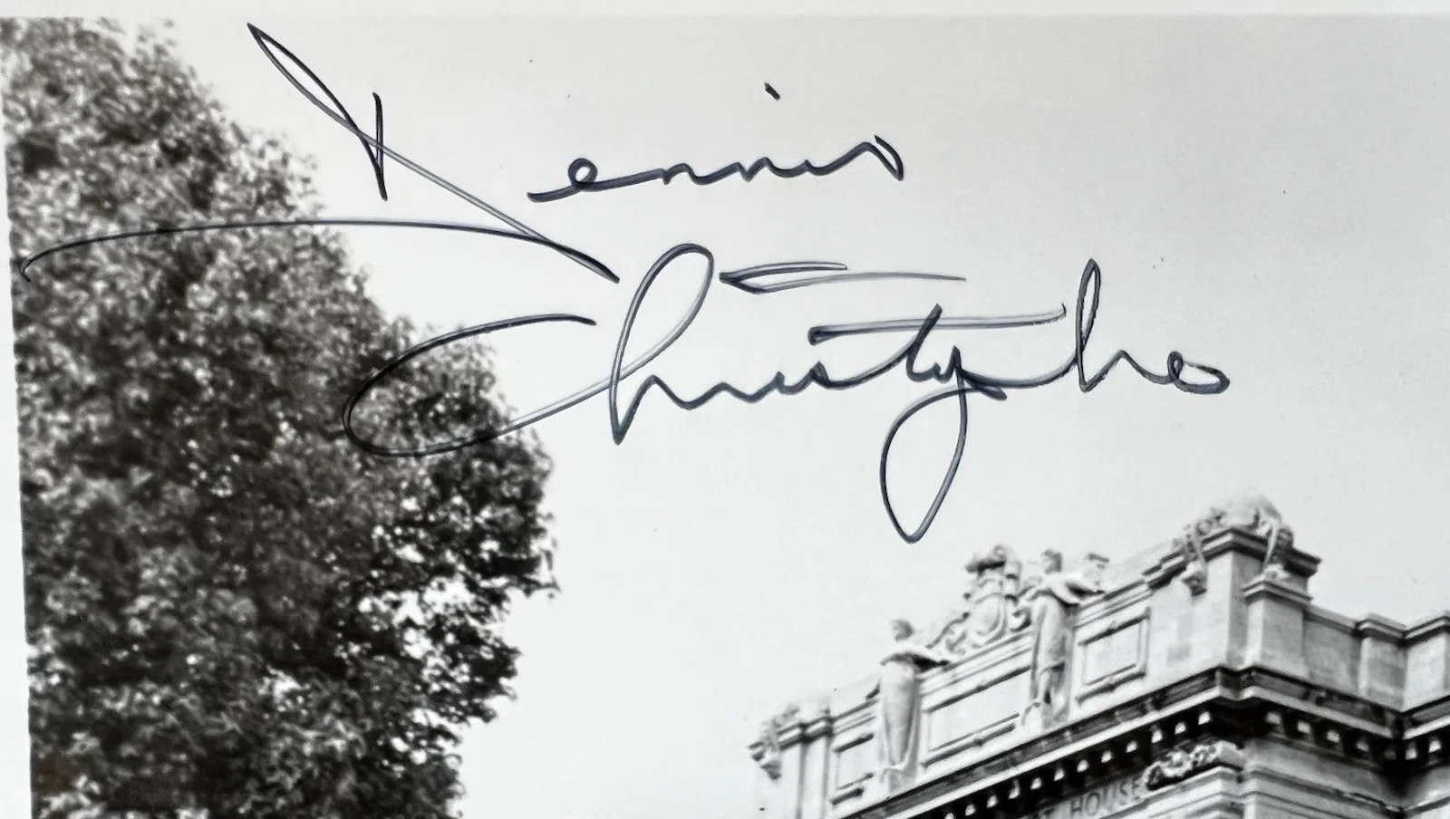 Dennis Christopher — Jsa Dennis Christopher “BREAKING AWAY” Certified Autographed Movie Still, image 2