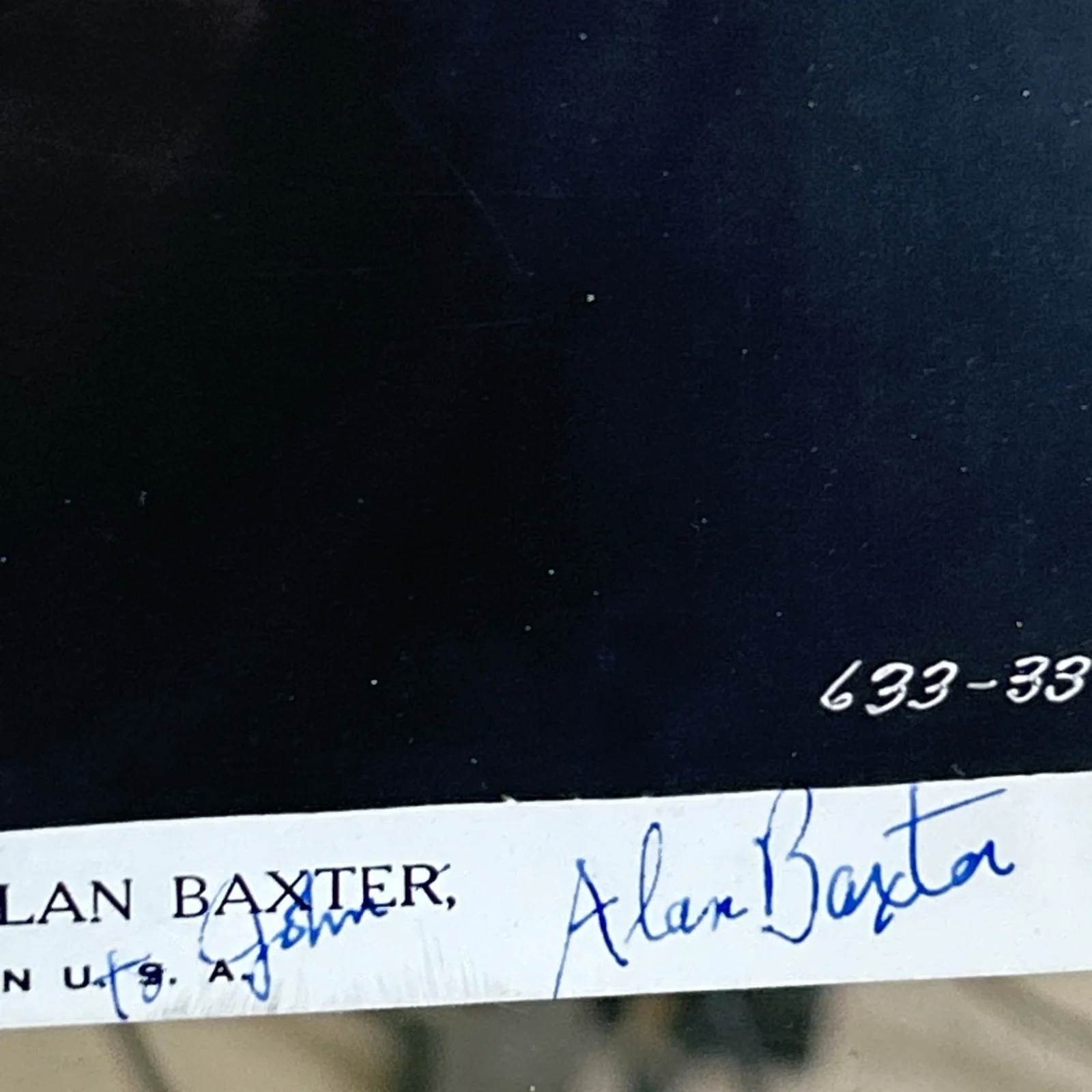 Alan Baxter Signed 8x10 It Could Happen To You Press Photo t321, изображение 5