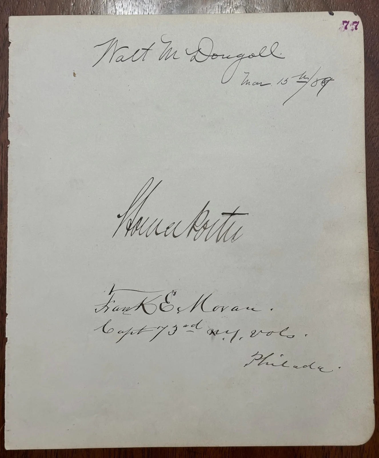 Edna St. Vincent Millay and Deems Taylor autographed note re The King's Henchman, image 5