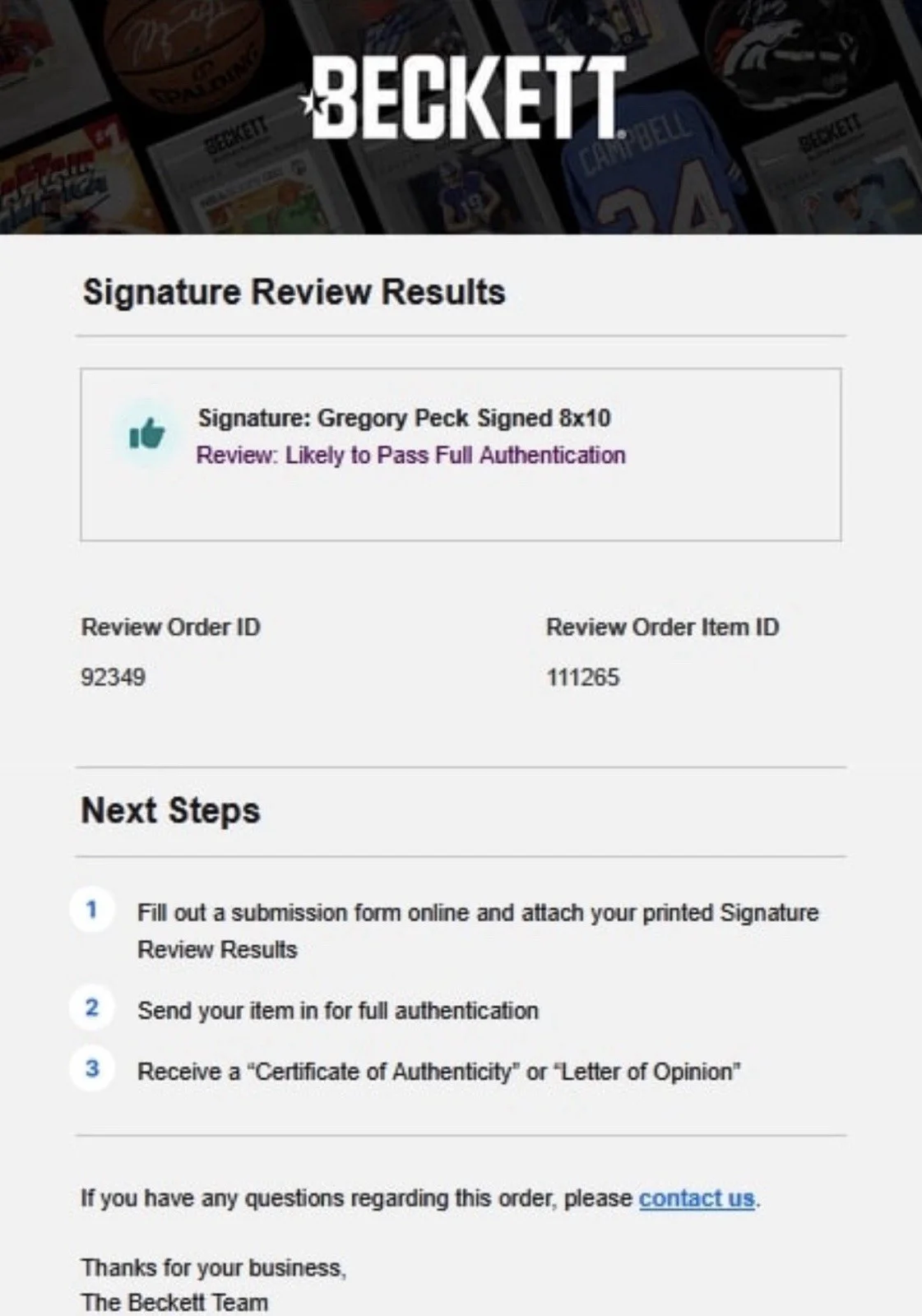 Gregory Peck — Gregory Peck Signed 8x10 Personalized BAS Not JSA PSA Omen Mockingbird Cape Fear, image 2