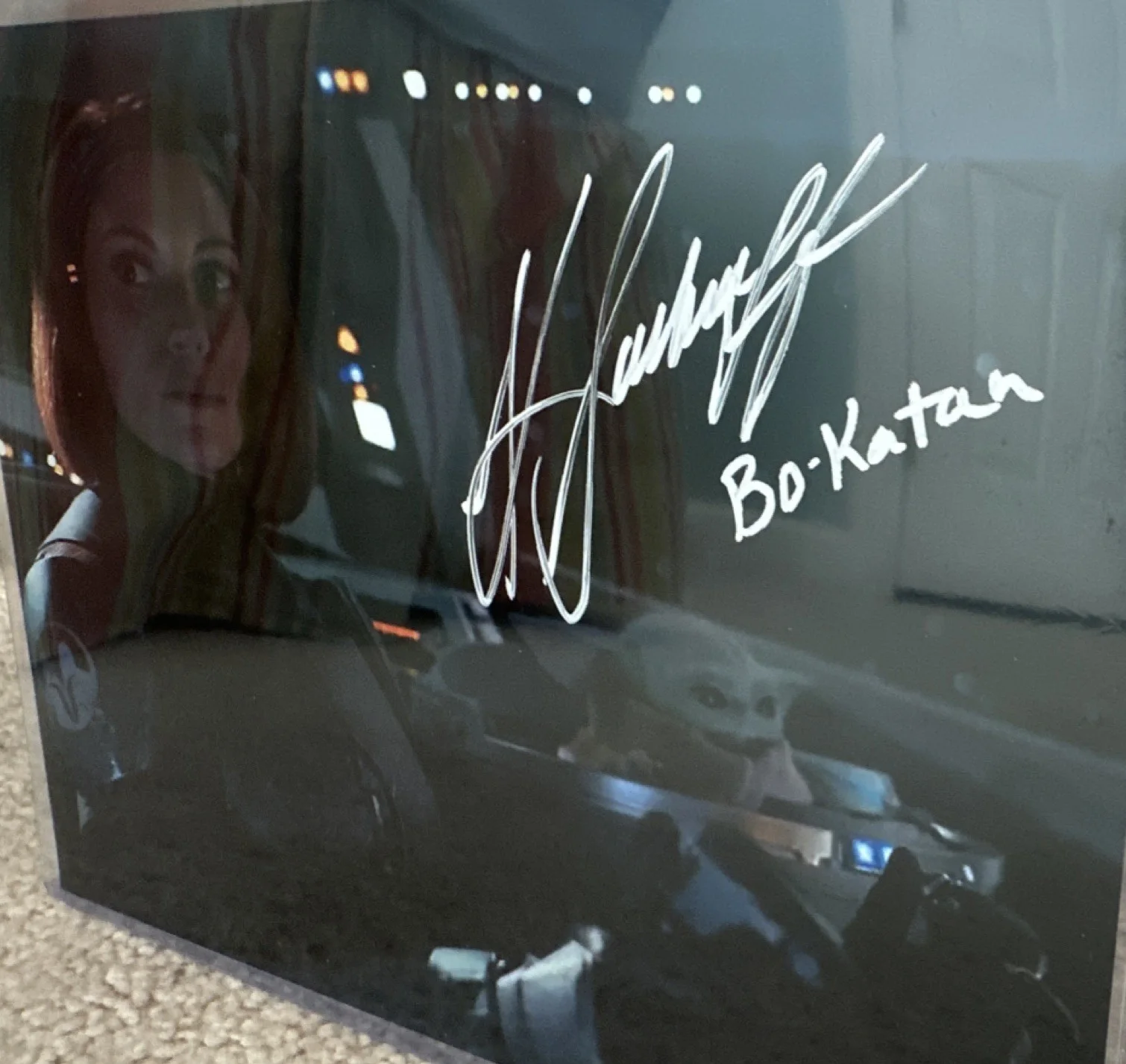 Bo-Katan — Bo-Katan The Mandalorian Original Signed TV Photo Autographed Memorabilia, image 2