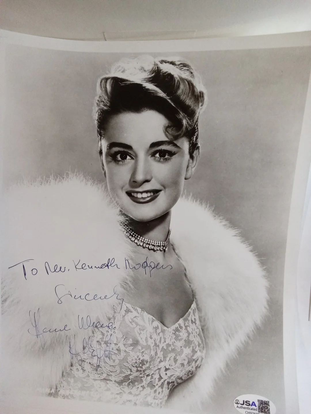 Anna Maria Alberghetti — Anna Maria Alberghetti Cinderfella Movie Actress Signed 8x10 Photo JSA, изображение 2