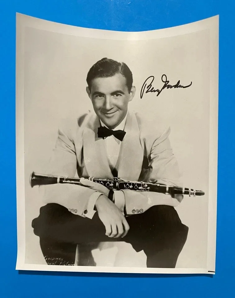 Benny Goodman Signed Autographed 8 x 10 Photo BAS BECKETT COA, изображение 2