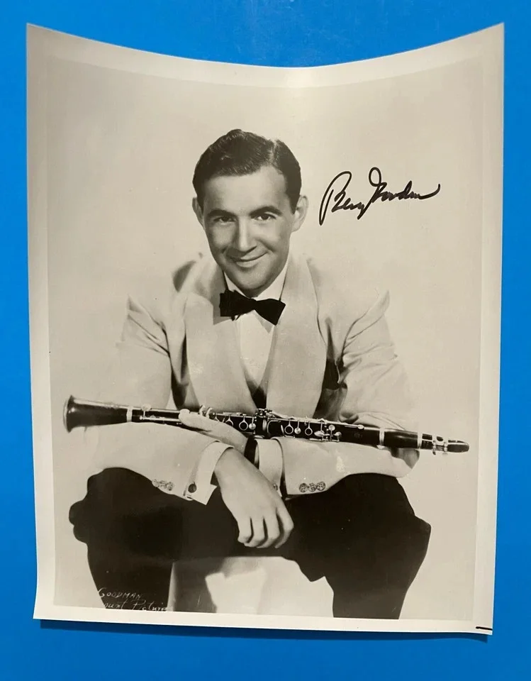 Benny Goodman Signed Autographed 8 x 10 Photo BAS BECKETT COA, изображение 3