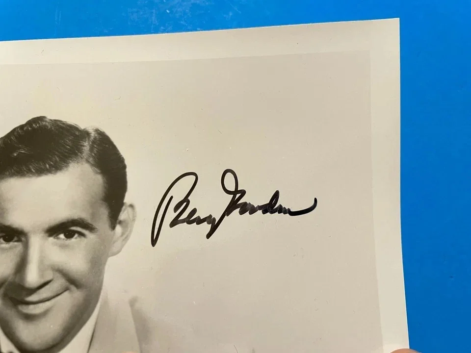 Benny Goodman Signed Autographed 8 x 10 Photo BAS BECKETT COA, изображение 5