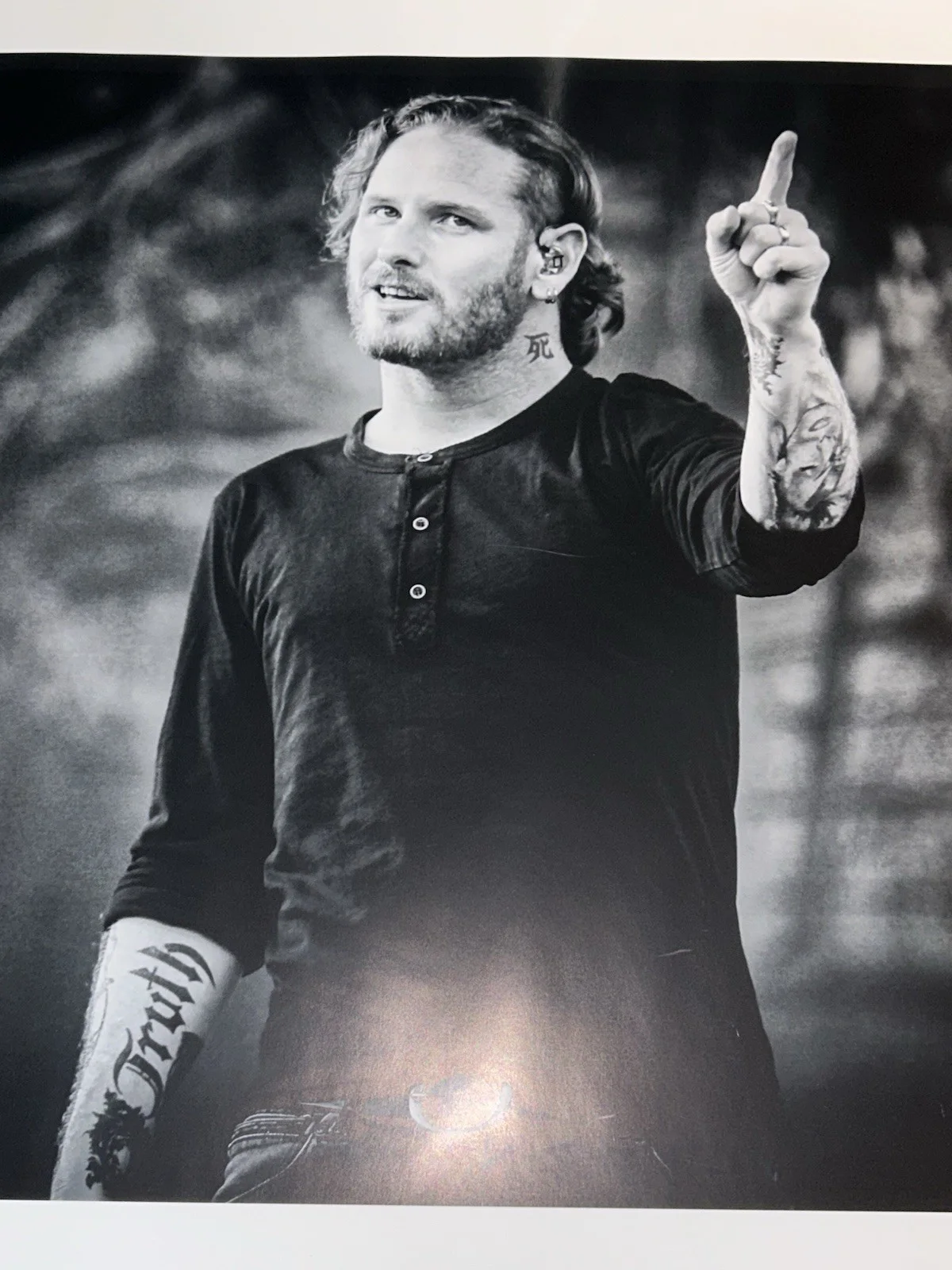 Cory Taylor AUTOGRAPHED SIGNED Poster Photo Slipknot 24”x18” Rob Fenn 66, изображение 5
