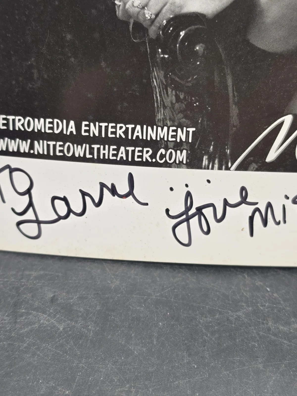 Retromedia Entertainment Miss Kim Autographed Signed 8x10 Promo Photo Niteowl, изображение 3