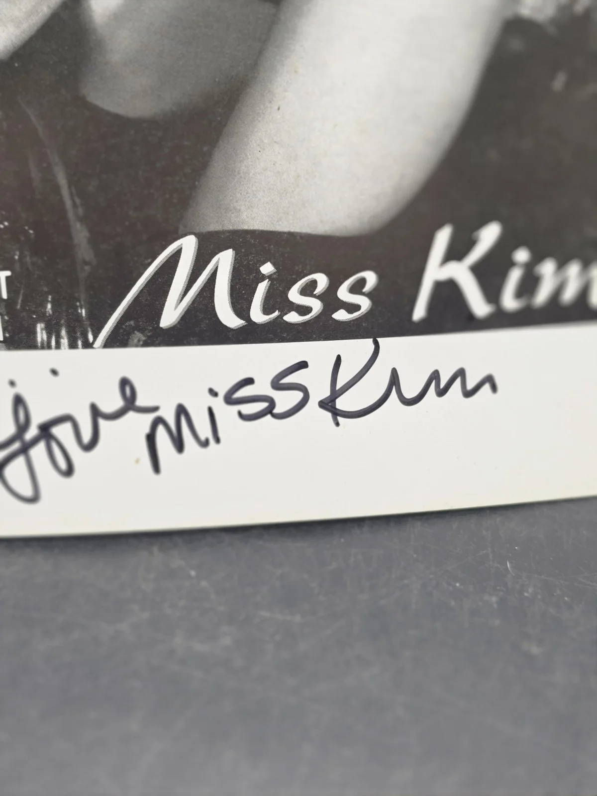 Retromedia Entertainment Miss Kim Autographed Signed 8x10 Promo Photo Niteowl, изображение 4