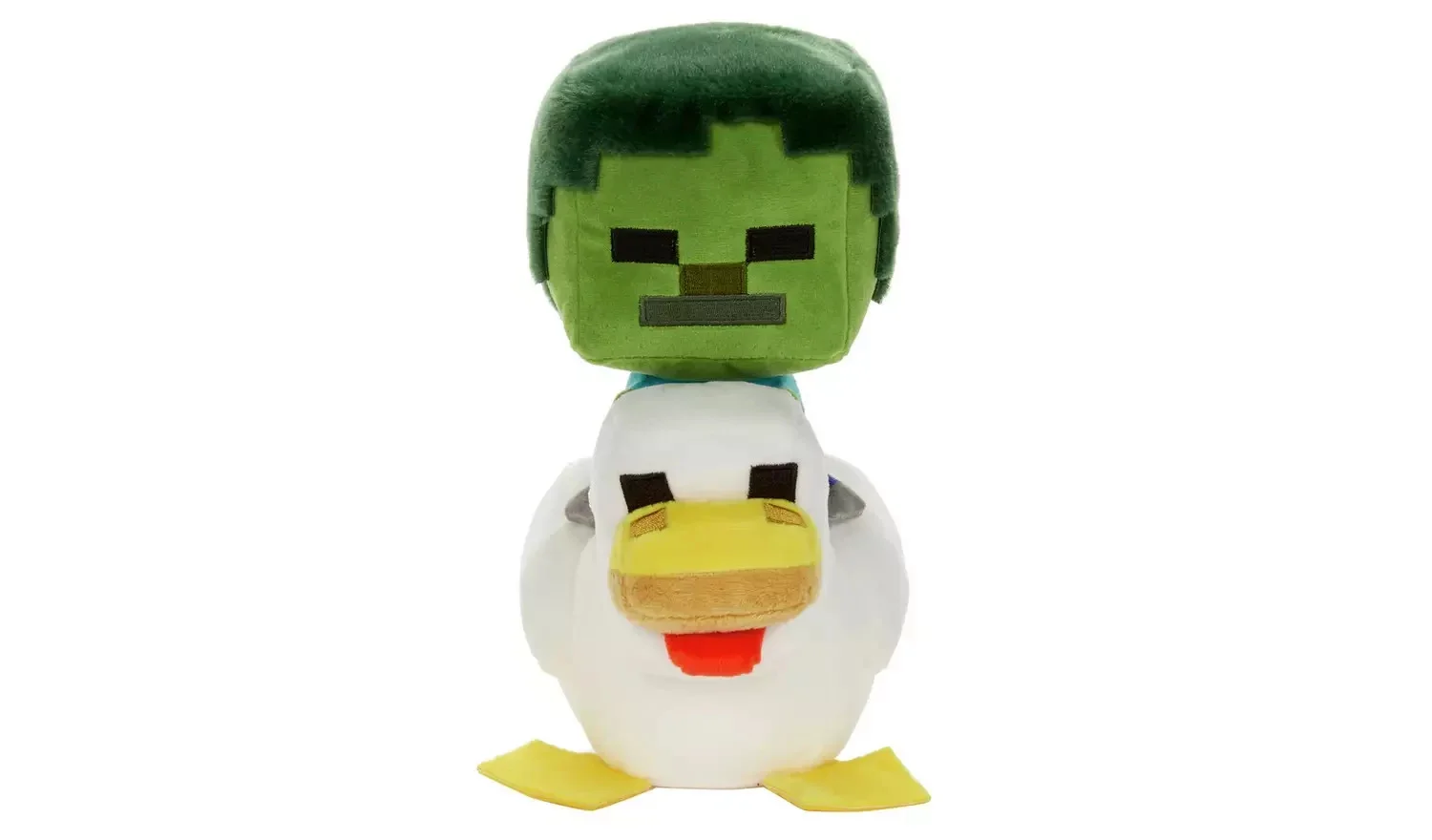 Minecraft Movie Plush Chicken Jockey with Baby Zombie (BRAND NEW), изображение 2
