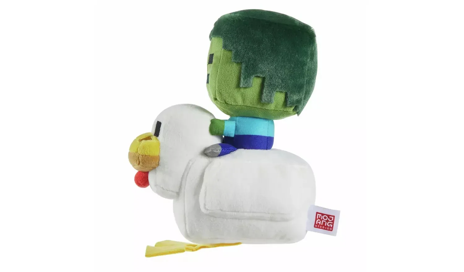 Minecraft Movie Plush Chicken Jockey with Baby Zombie (BRAND NEW), изображение 3