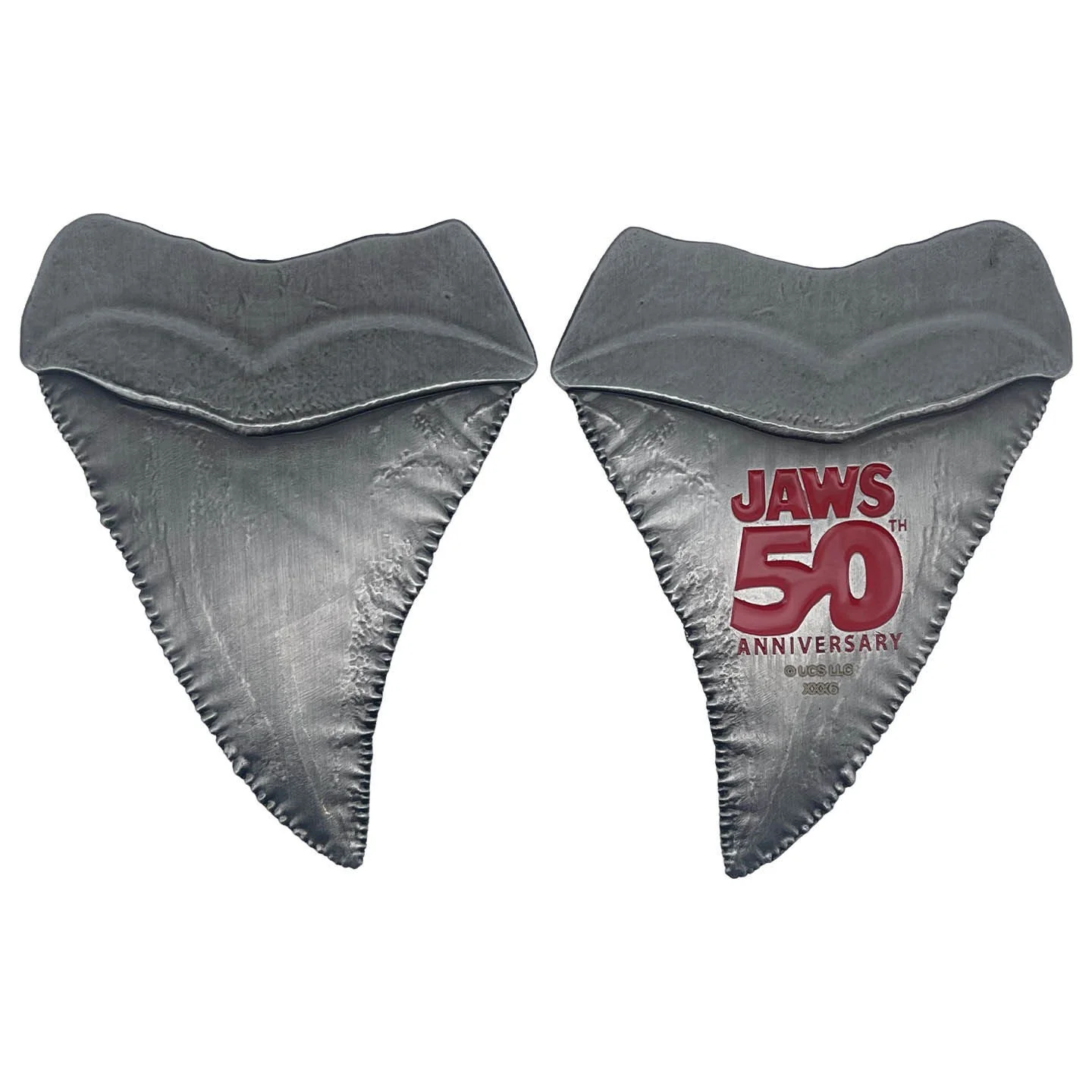 Jaws 50th Anniversary Limited Edition Metal Shark Tooth Medallion - Numbered, изображение 3
