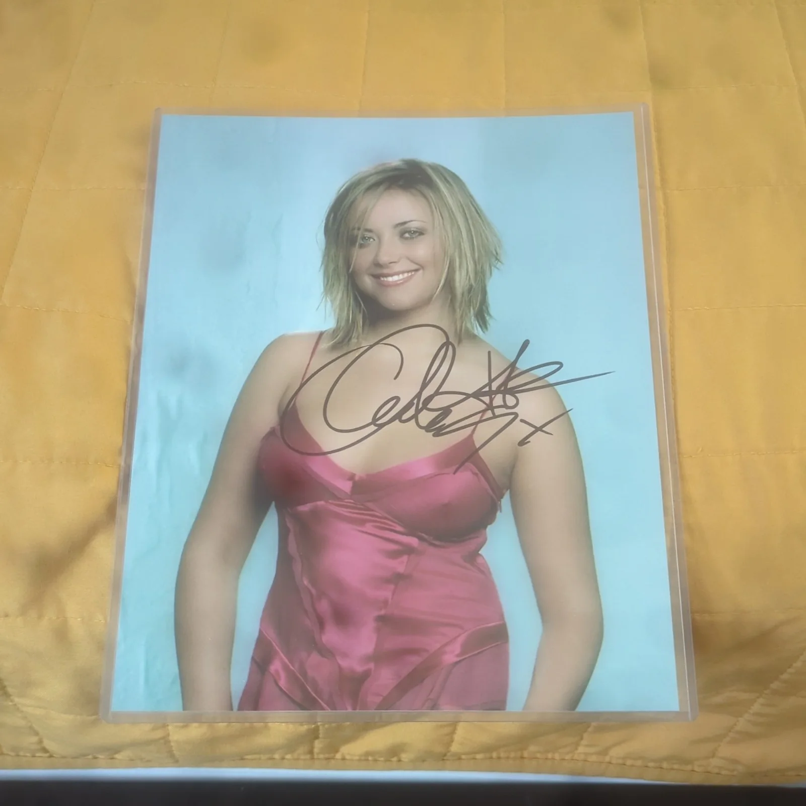 Charlotte Church Actress Signer Signed 8x10 Glossy Photo, изображение 4