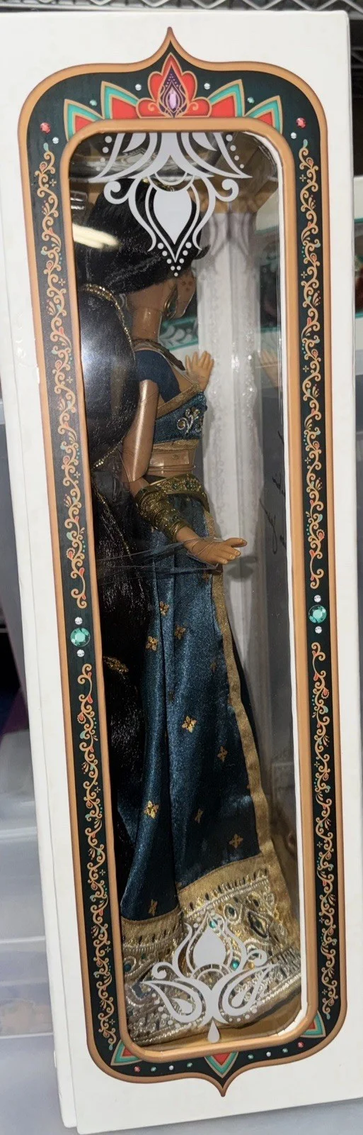 Linda Larkin — Linda Larkin , Jasmine , Signed Autographed , Aladdin Doll , Disney, image 4