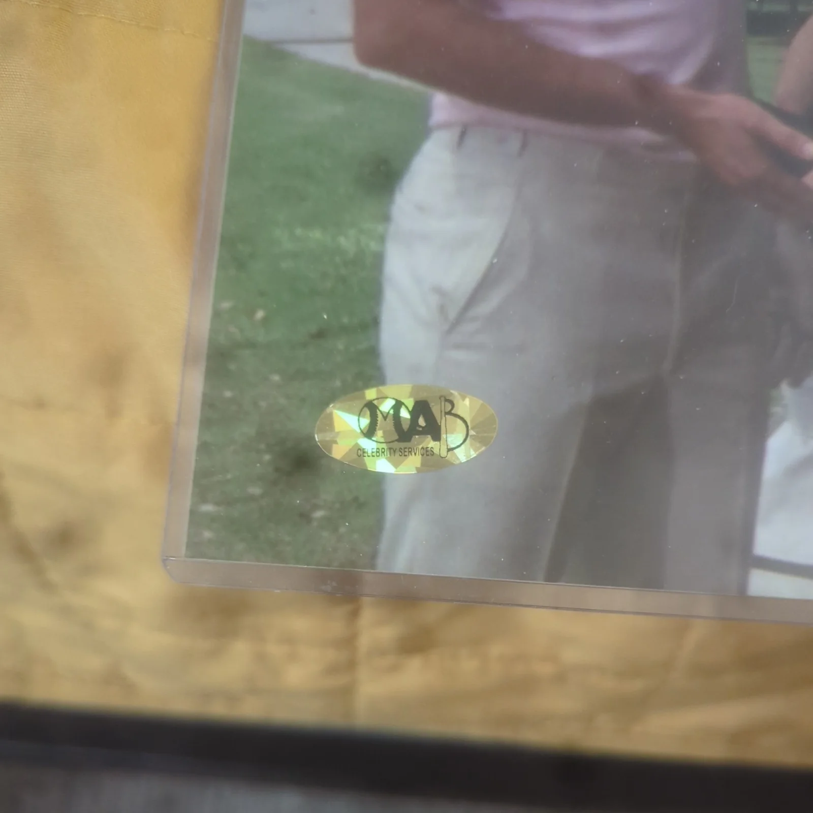 Michael O'Keefe — Caddyshack autographed 8x10 photo John Bermon- "Spaulding" Golf scene, image 3