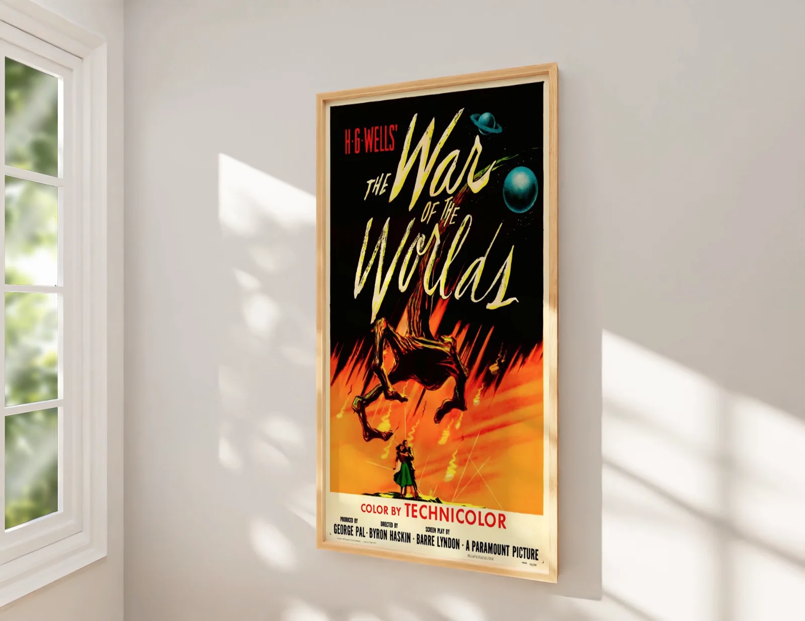 The War Of The Worlds - 1958 Horror Sci-Fi Restored 27.2" x 41" US One Sheet, изображение 2