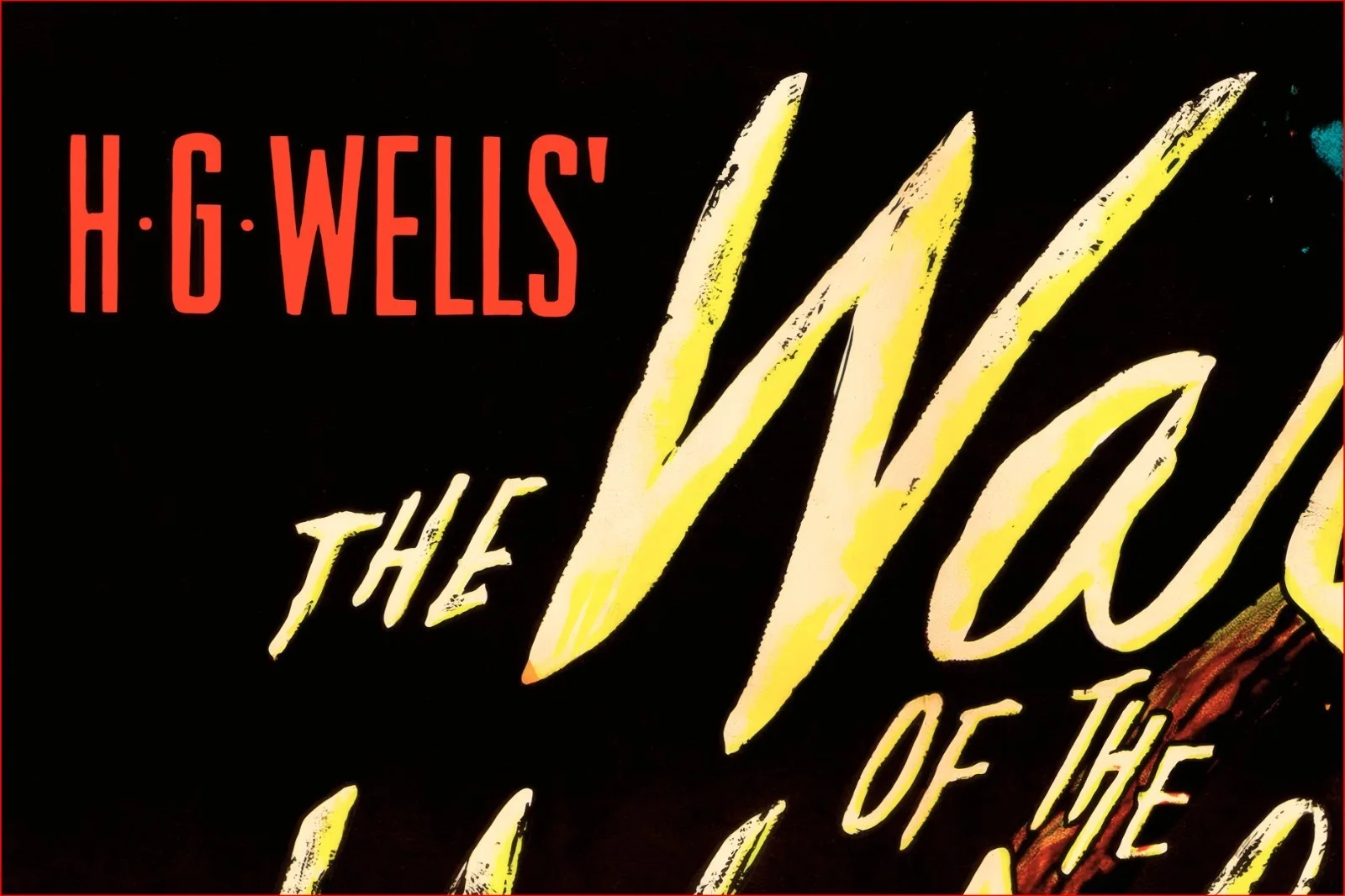 The War Of The Worlds - 1958 Horror Sci-Fi Restored 27.2" x 41" US One Sheet, изображение 3