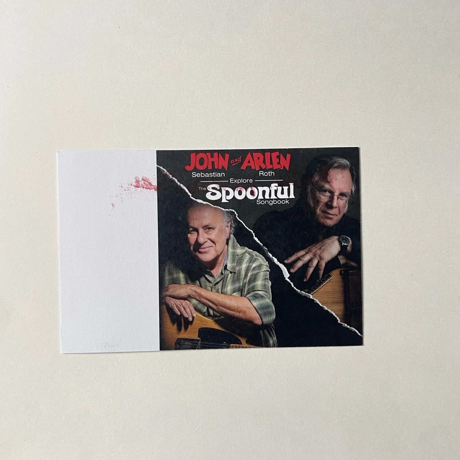 John Sebastian — John Sebastian Signed Autographed Photo Singer Guitarist Auto, изображение 2