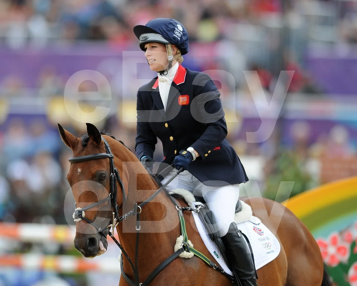 Zara Phillips - Olympic Show Jumping, Show Jumper, Horse, Equestrian 16x12 Photo, изображение 4