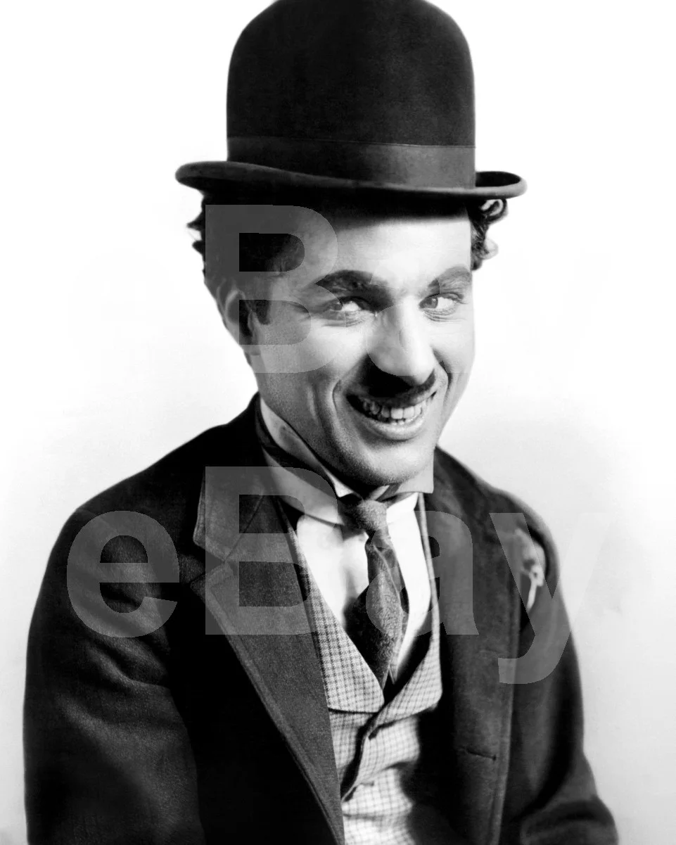 Charles Chaplin "Charlie Chaplin" 16x12 Photo Poster Print, изображение 4
