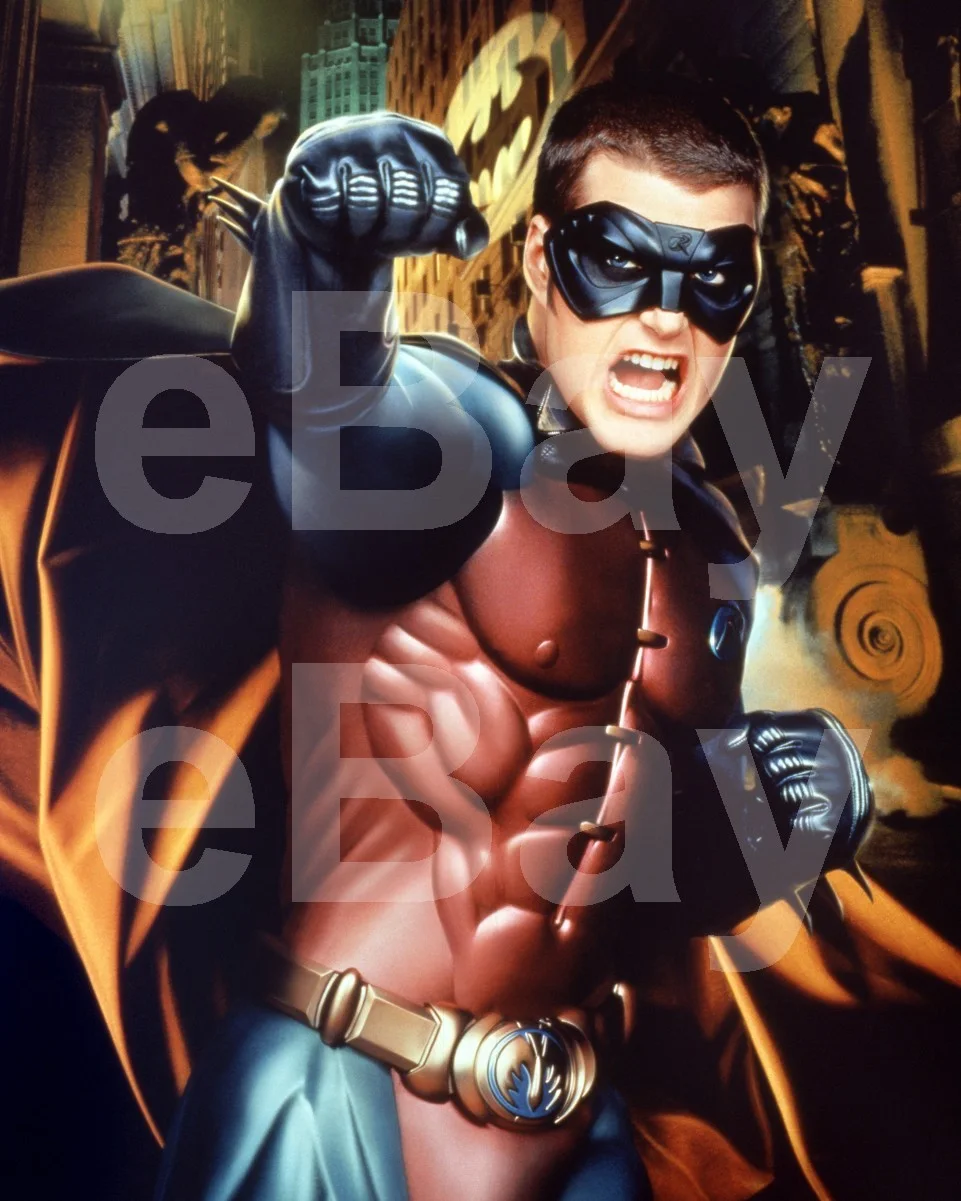 Batman Forever (1995) Chris O'Donnell "Robin" 16x12 Photo Poster Print, image 4