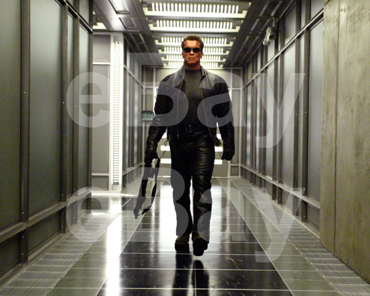 Terminator 3 Rise Of The Machines (2003) Arnold Schwarzenegger 16x12 Photo, изображение 4