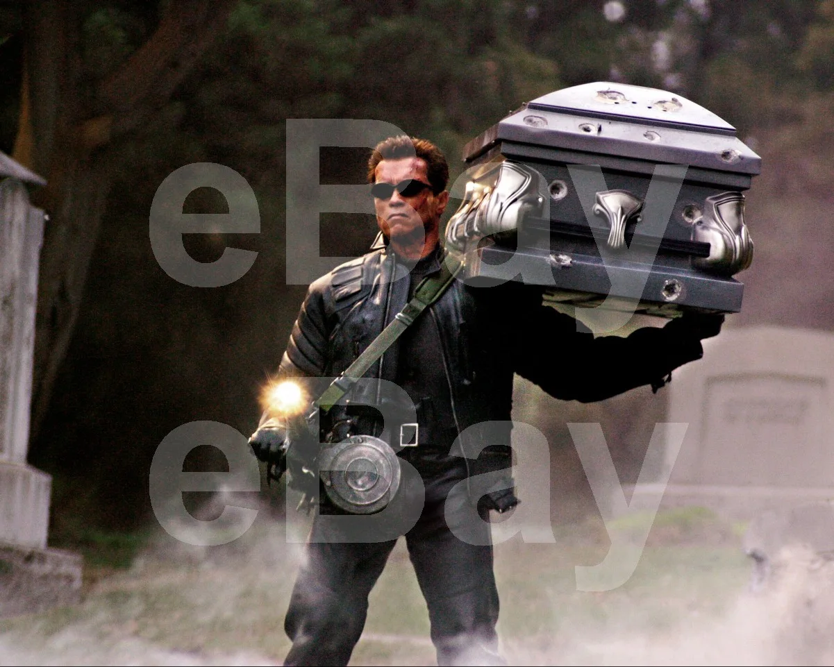 Terminator 3 Rise Of The Machines (2003) Arnold Schwarzenegger 16x12 Photo, изображение 4
