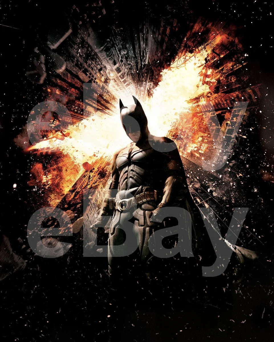 The Dark Knight Rises (2012) Christian Bale "Batman" 16x12 Photo Poster Print, изображение 4