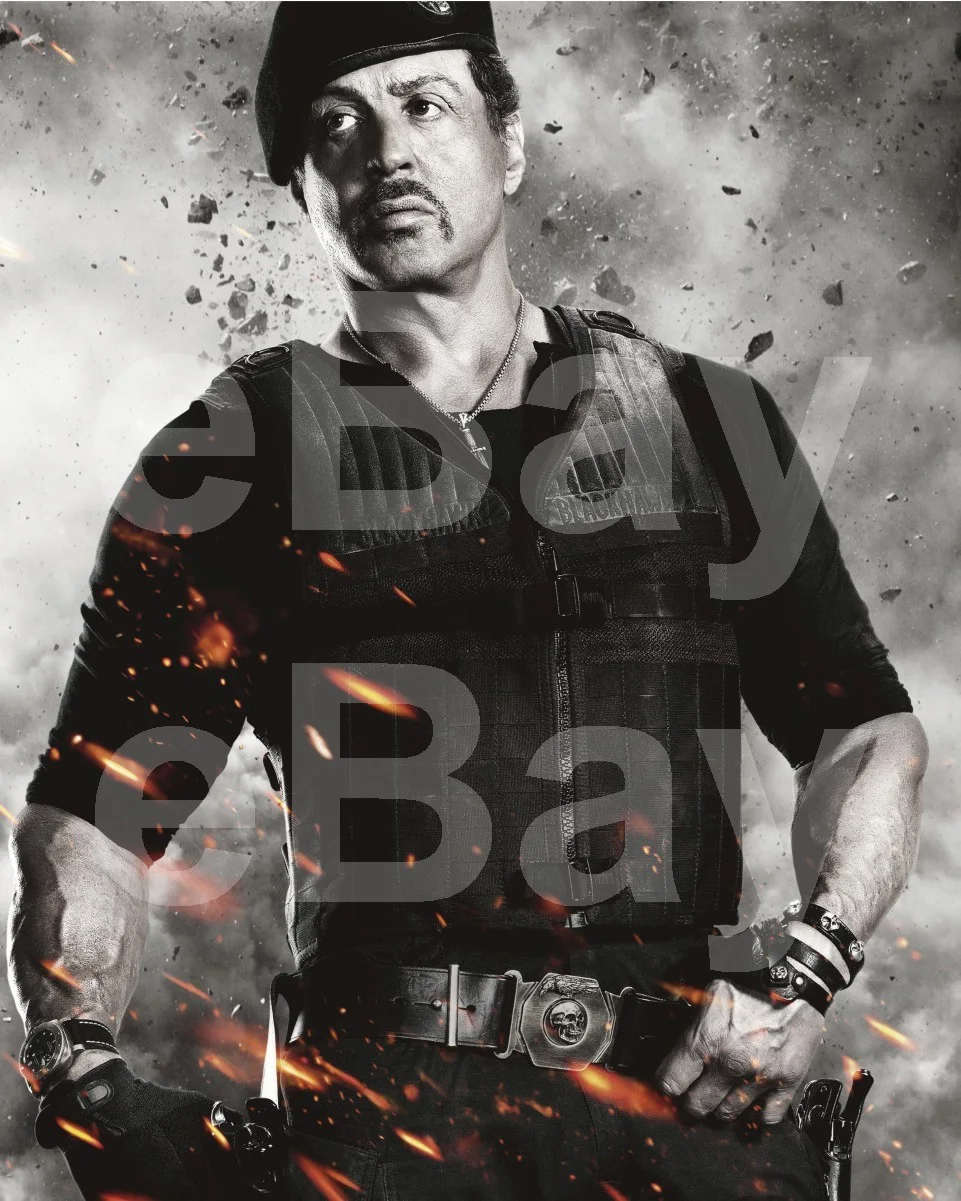 The Expendables 2 (2012) Sylvester Stallone 16x12 Photo Poster Print, image 4