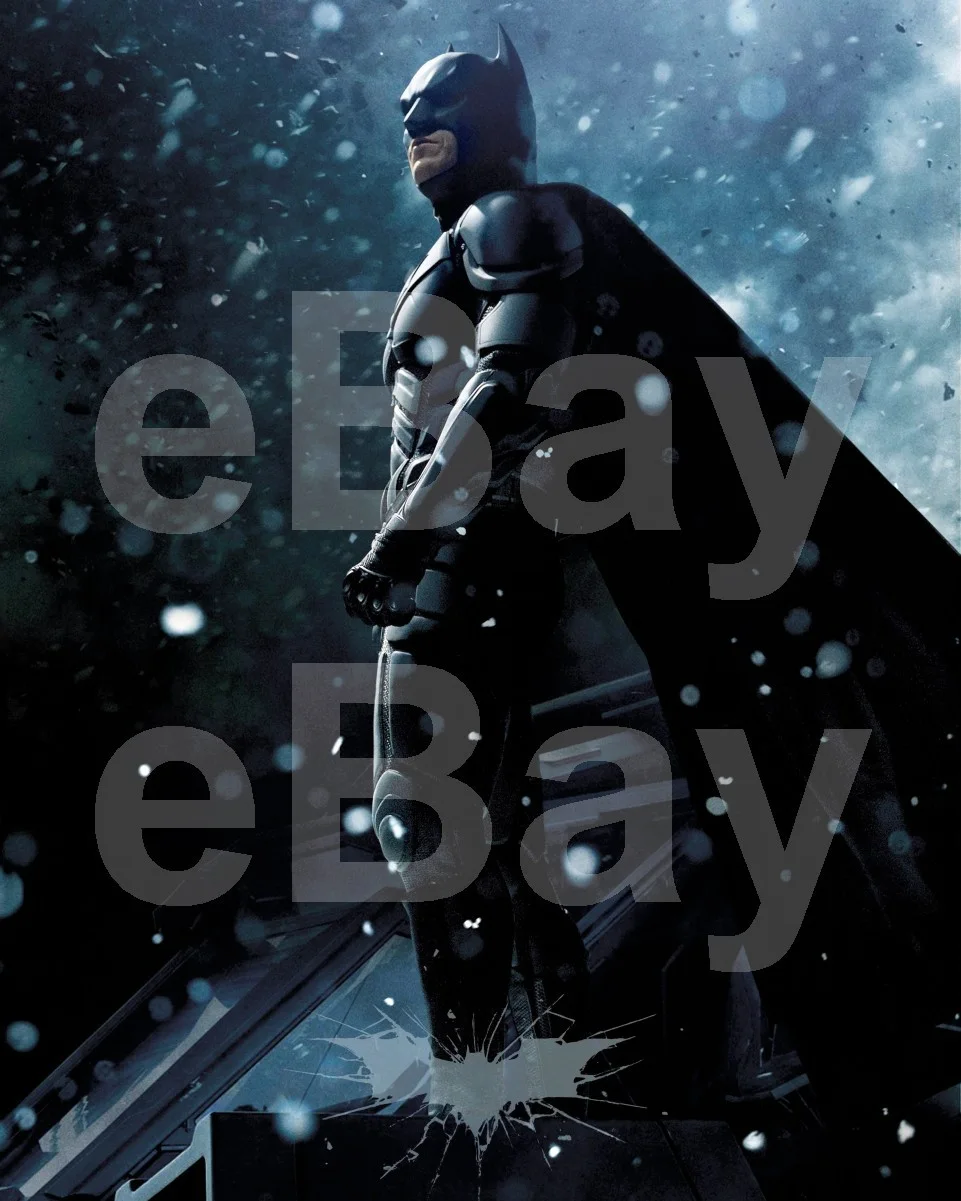 The Dark Knight Rises (2012) Christian Bale "Batman" 16x12 Photo Poster Print, изображение 4