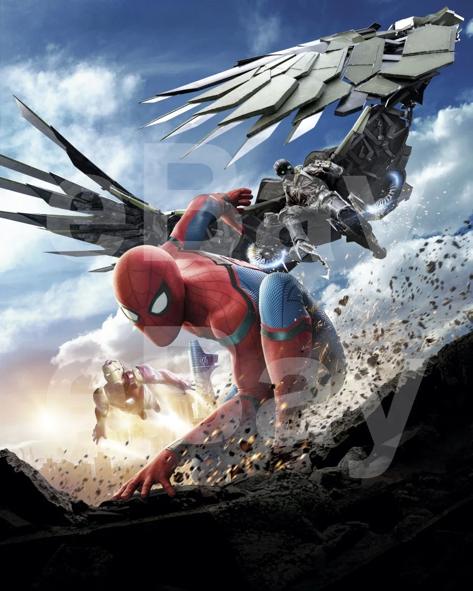 Spider-Man Homecoming (2017) Tom Holland 16x12 Photo Poster Print, изображение 4
