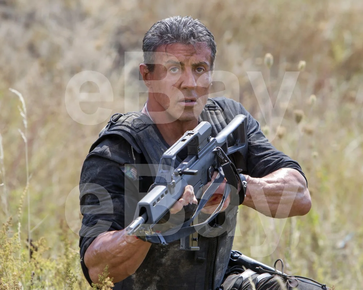 The Expendables 3 (2014 ) Sylvester Stallone 16x12 Photo Poster Print, изображение 4