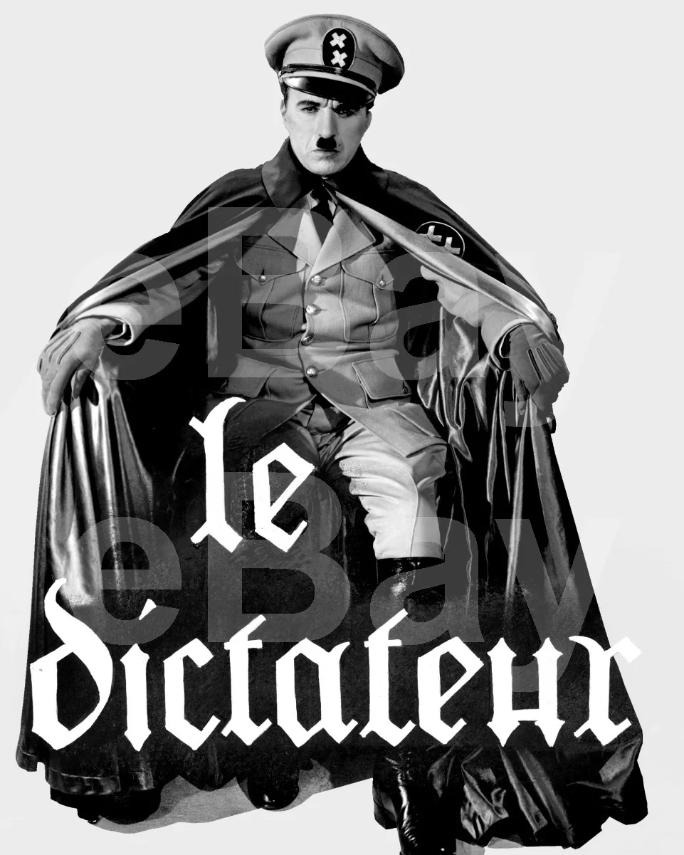 The Great Dictator (1940) Charlie Chaplin 16x12 Photo Poster Print, изображение 4