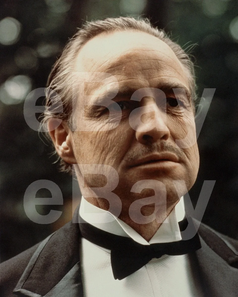 The Godfather (1972) Marlon Brando 16x12 Photo Poster, изображение 4
