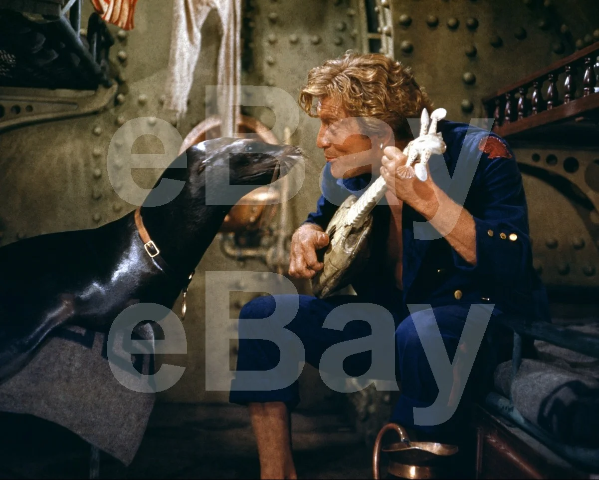 20,000 Leagues Under the Sea (1954) Kirk Douglas 16x12 Photo, изображение 4