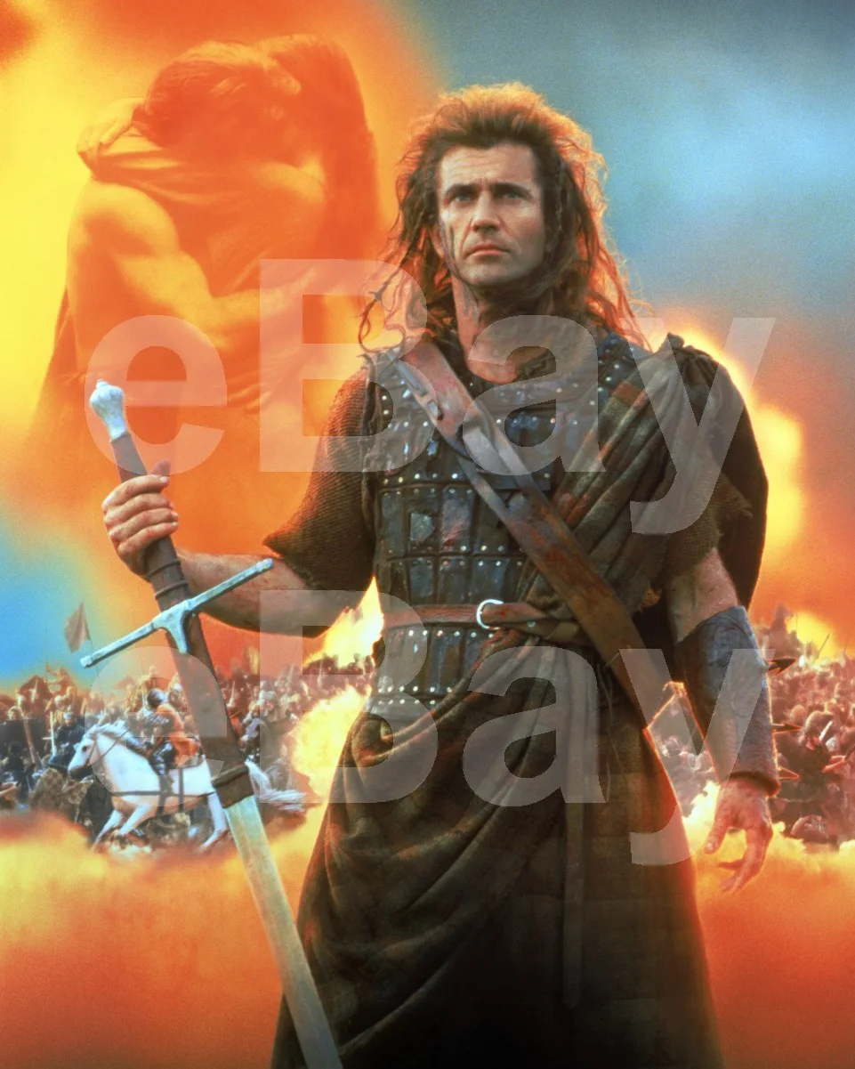 Braveheart (1995) Mel Gibson Poster Artwork 16x12 Photo Poster Print, изображение 4
