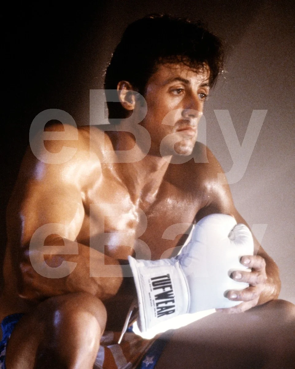 Rocky IV (1985) Sylvester Stallone 16x12 Photo Poster Print, изображение 4