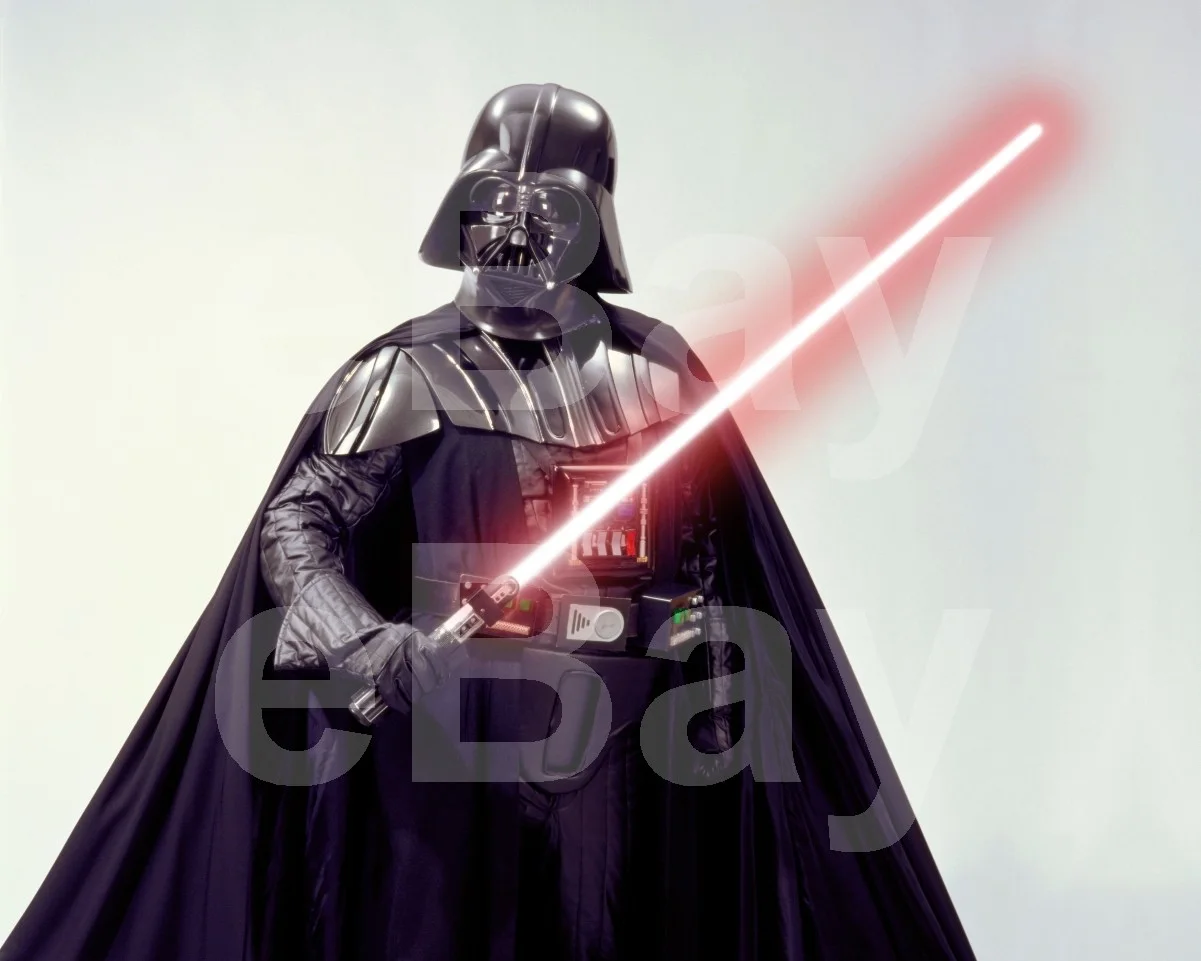 Star Wars (1977) "Darth Vader" David Prowse, James Earl Jones 16x12 Photo Poster, изображение 4