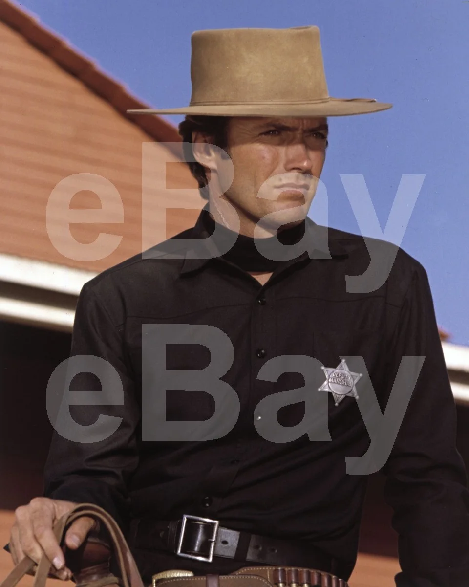 Hang 'Em High (1968) Clint Eastwood 16x12 Photo, изображение 4