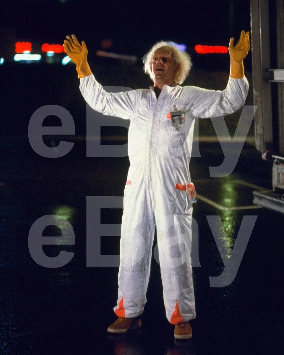 Back to the Future (1985) Christopher Lloyd 16x12 Photo Poster Print, image 4