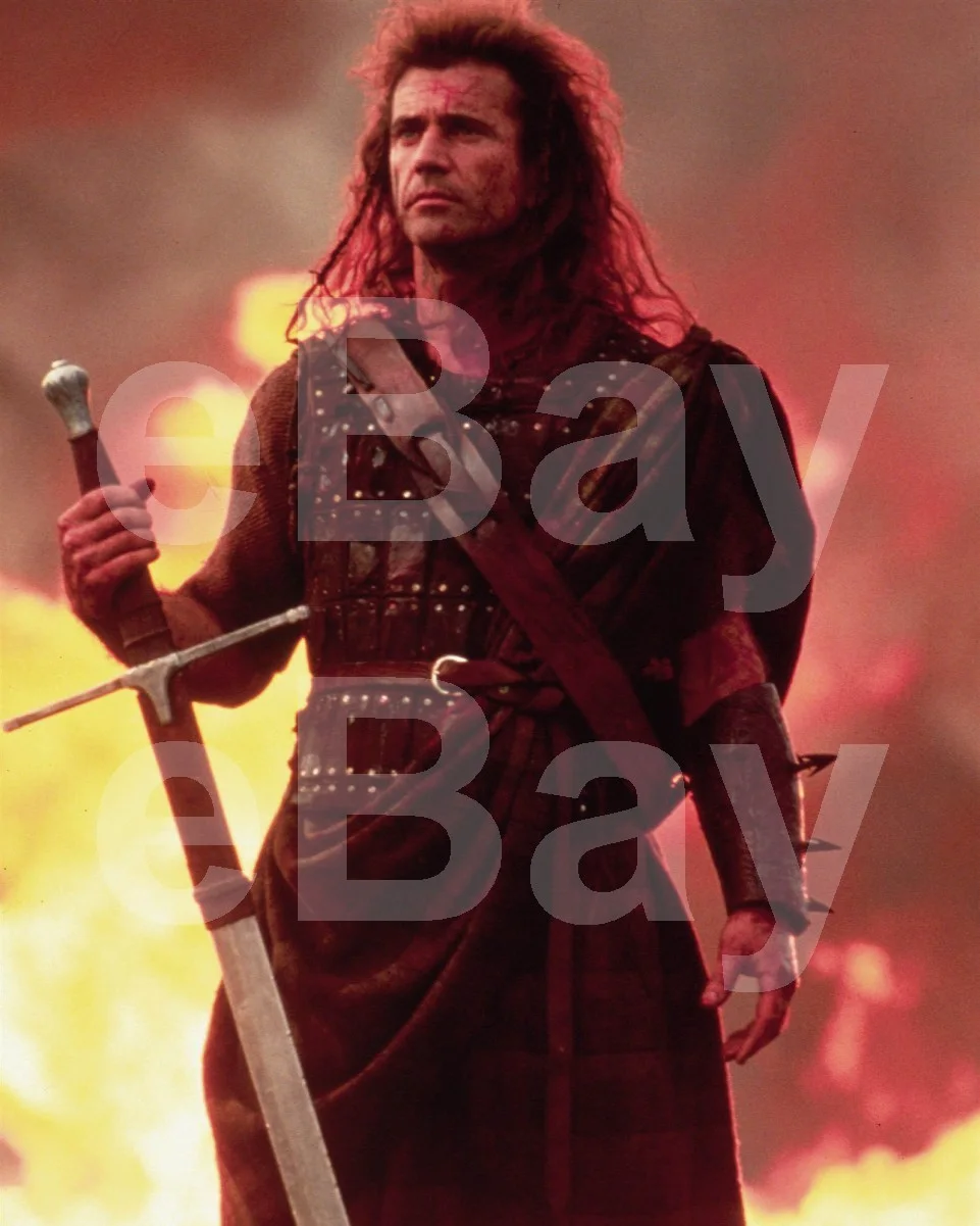 Braveheart (1995) Mel Gibson 16x12 Photo Poster Print, изображение 4