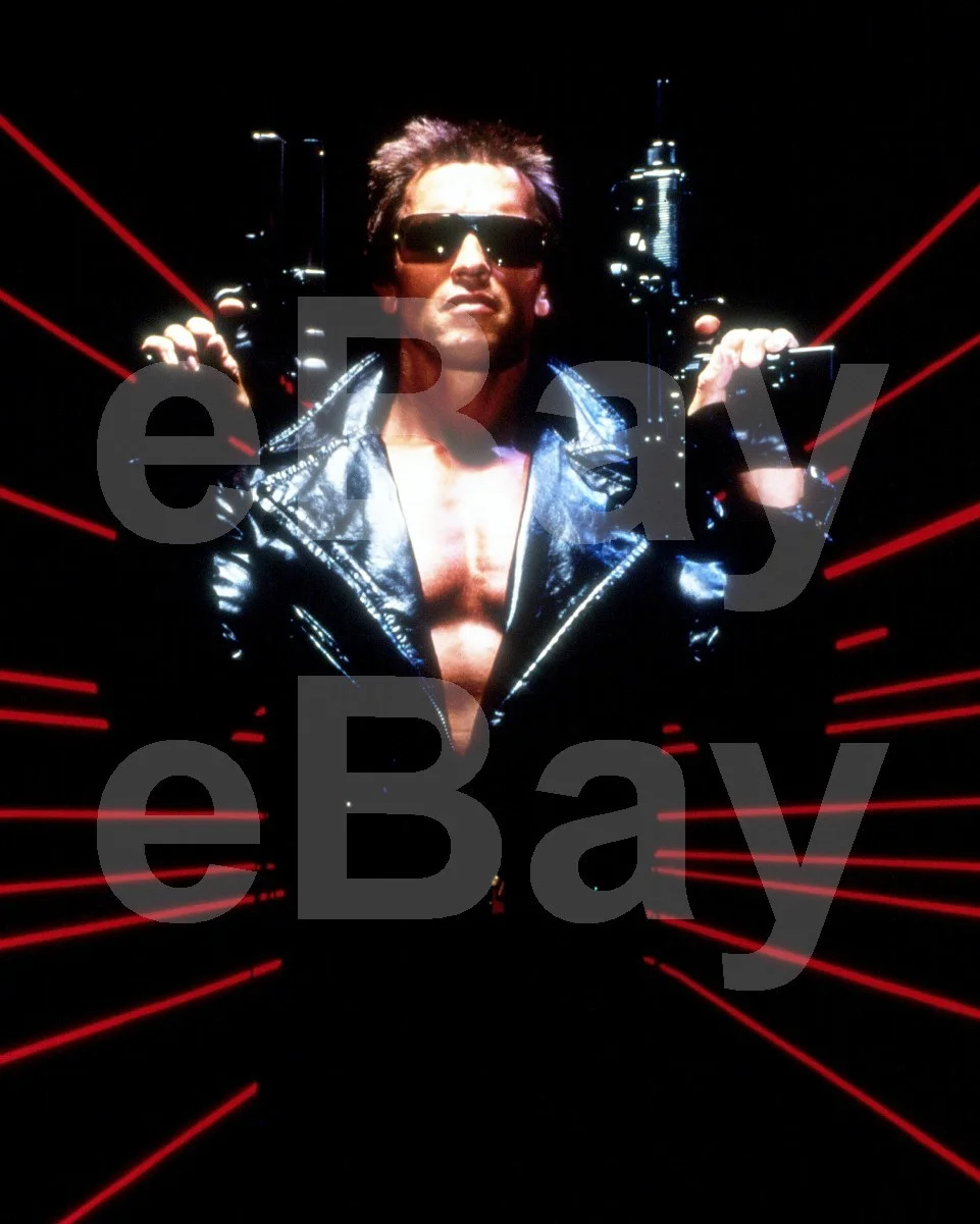 The Terminator (1984) Arnold Schwarzenegger "Arnie" 16x12 Photo Poster Print, изображение 4